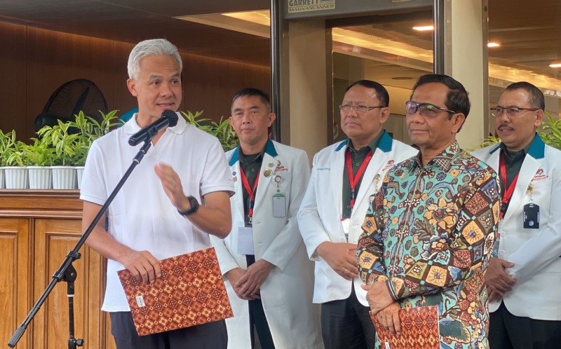 Selesai Diperiksa Kesehatannya, Ganjar Pranowo: Insha Allah Hasilnya Baik
