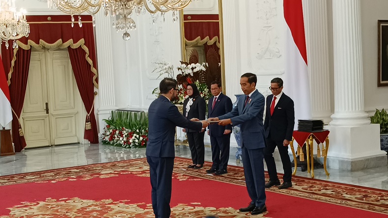 Jokowi Terima Surat Kepercayaan 12 Duta Besar Negara Sahabat, Ada India hingga Iran