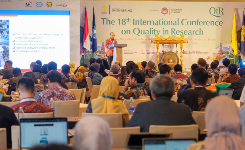 FT UI Gelar Konferensi Internasional Bareng 24 Negara, Canangkan Indonesia Bebas Karbon 2060