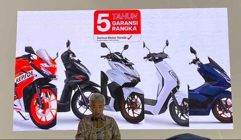 Honda Umumkan Garansi Rangka 5 Tahun di IMOS+ 2023, Berlaku untuk Semua Model