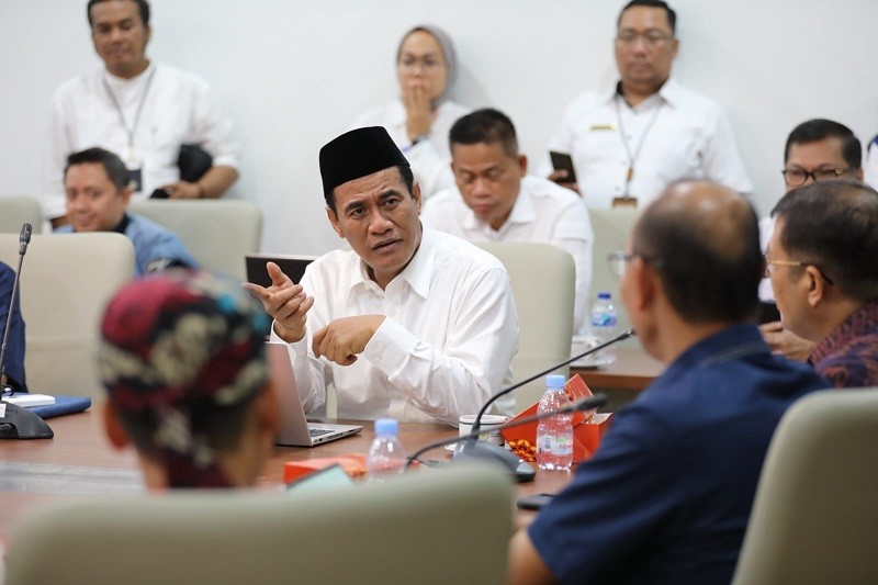 Ini Fokus Kerja Mentan Andi Amran Usai Dilantik Jokowi  