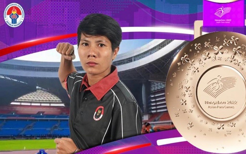 Hasil Atletik Asian Para Games 2022: Rica Oktavia Sumbang Medali Perunggu ke-19 untuk Indonesia
