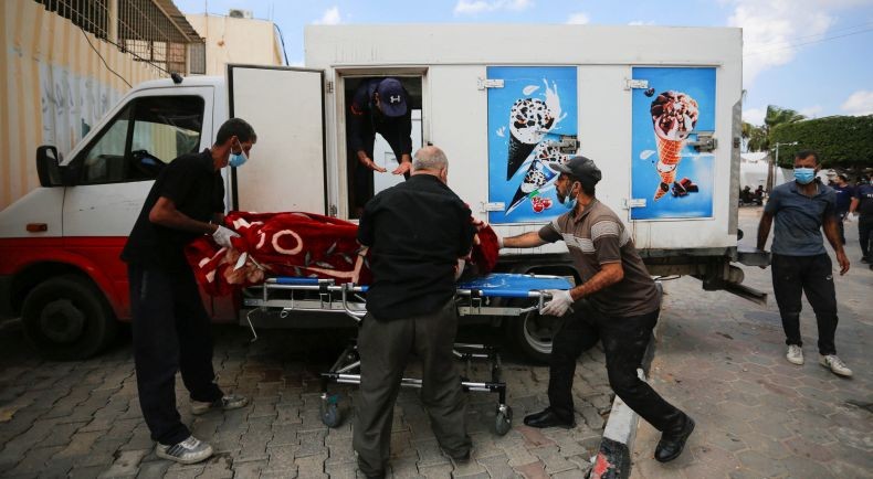 Kisah Dokter di Gaza Terpaksa Tumpuk Jenazah Korban Serangan Israel di Truk Es Krim
