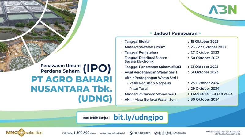 Agro Bahari Nusantara (UDNG) Siap Dorong Budi Daya dan Produksi Udang untuk Optimalkan Sektor Perikanan di RI