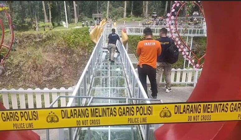 Jembatan Kaca The Geong Pecah, Semua Tempat Wisata Berisiko Tinggi di Banyumas Diaudit