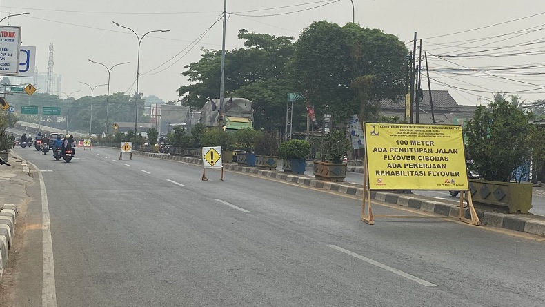 Flyover Cibodas Tangerang Direhabilitasi hingga 2024, Warga Diimbau Cari Jalur Alternatif