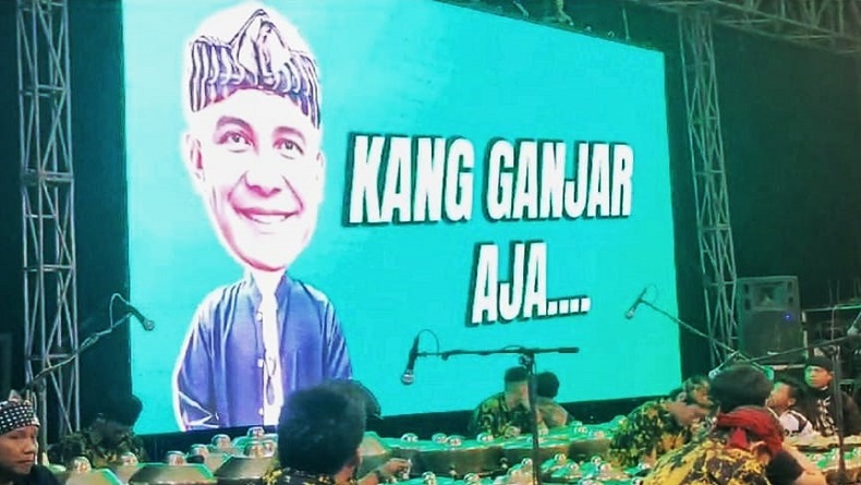 Warga Ciamis Semakin Kenal Visi Misi dan Sosok Ganjar lewat Pagelaran Wayang Golek