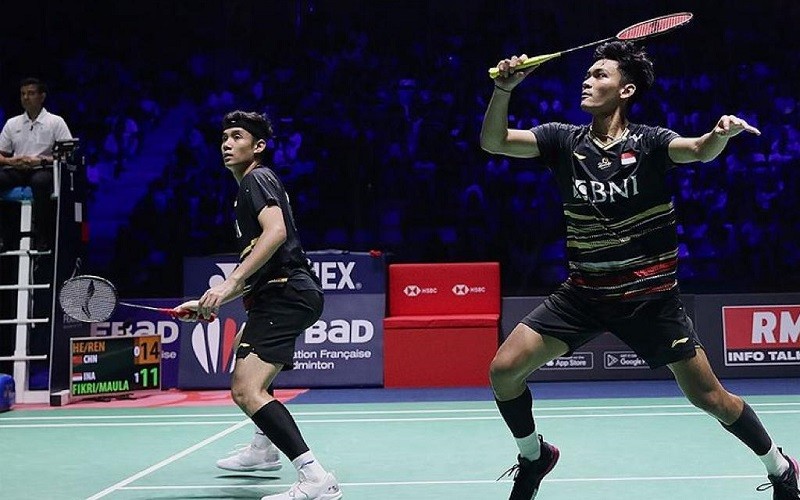 Hasil Semifinal French Open 2023: Bagas/Fikri Tembus Final Usai Sikat Duet China