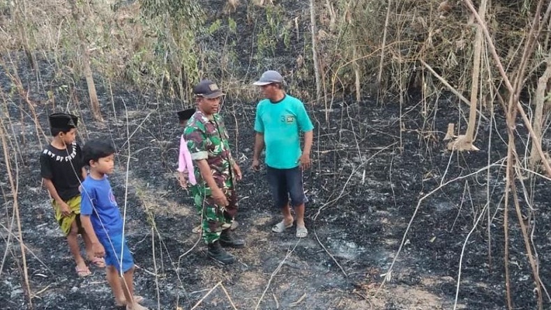 Tragis, Kakek 70 Tahun di Sampang Tewas Terbakar di Lahan Bambu