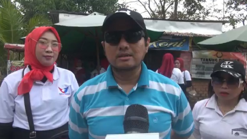 Gelar Senam Sehat Bersama, Bacaleg Arief Rudiharto Kenalkan Partai Perindo hingga Pelosok