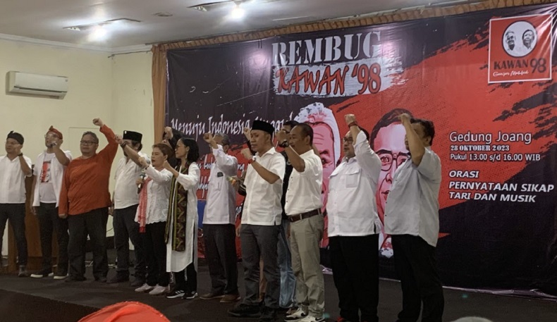 Kawan 98 Sebut Ganjar dan Mahfud Mengabdikan Diri untuk Rakyat Bukan Kepentingan Keluarga