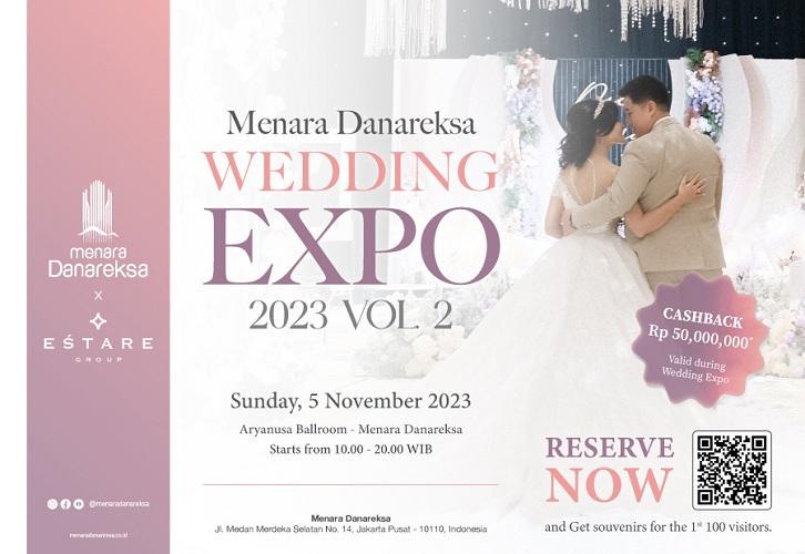 Sukses Digelar, Menara Danareksa Wedding Expo 2023 Hadir Kembali