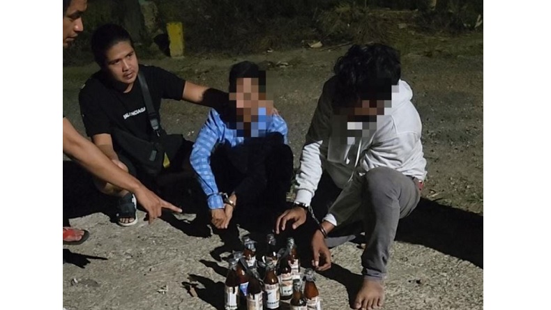 2 Pria asal Aceh Ditangkap BNNP Jambi, Bawa Sabu dalam Kemasan Botol Madu Hutan