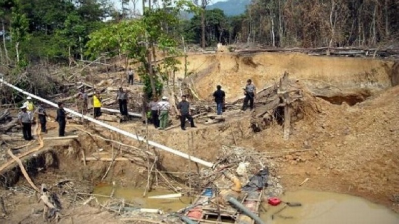 2 Pemilik Tambang Batu Bara Ilegal di Muara Enim Diburu, 1 di Antaranya Bawa Senpi