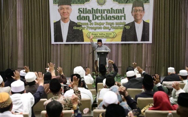 Kiai dan Ulama di Bogor Berkomitmen Menangkan Ganjar-Mahfud, Ini Alasannya