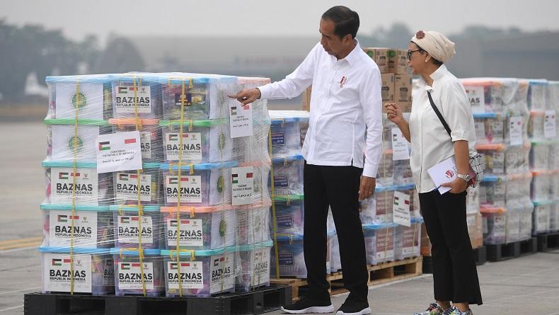 Jokowi Ingin Bantuan Tahap Kedua untuk Gaza Dikirim Sesegera Mungkin