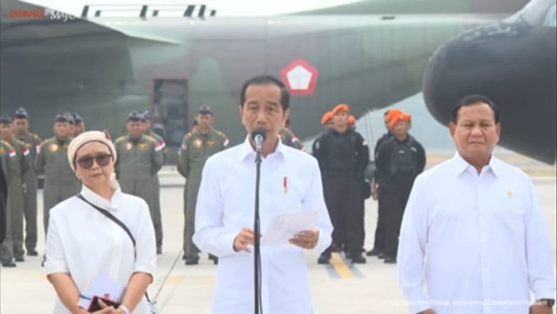 Presiden Jokowi Lepas 51,5 Ton Bantuan Kemanusiaan ke Jalur Gaza Palestina