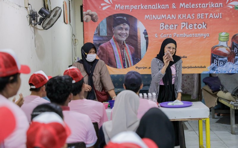 Kenalkan Bir Pletok ke Anak Muda, Relawan Srikandi Ganjar Dorong Jadi Kuliner Andalan Jakarta