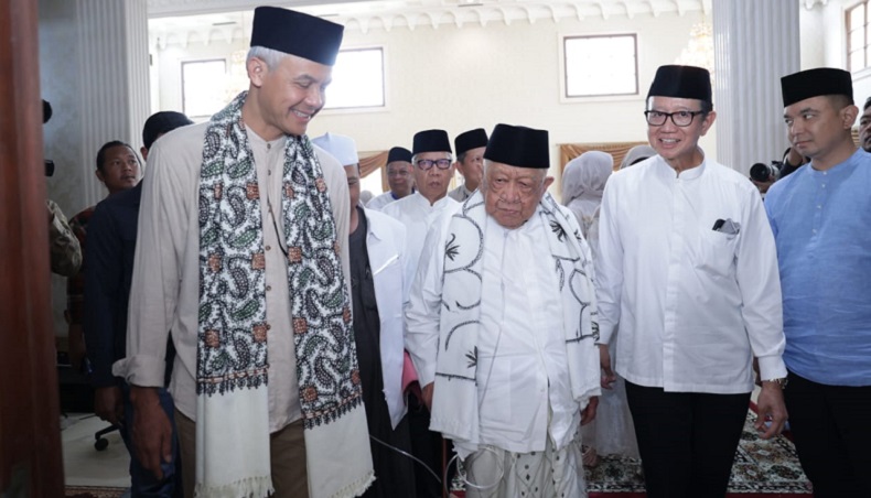 Ganjar Bertemu Tokoh Agama dan Masyarakat di Palembang, Bahas Hak Tanah Rakyat hingga Perlindungan Pekerja