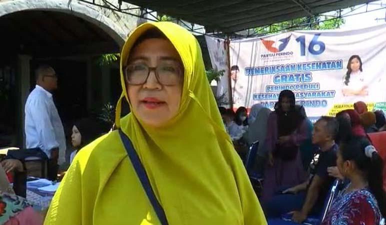 Caleg Partai Perindo Gelar Pemeriksaan Kesehatan Gratis, Warga: Sangat Membantu