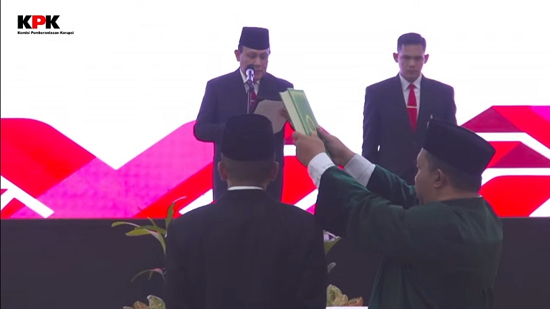 Firli Bahuri Lantik Irjen Rudi Setiawan Jadi Deputi Penindakan dan Eksekusi KPK