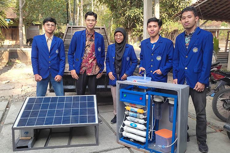 Mahasiswa UNY Kembangkan Sea Water Desalination, Ubah Air Laut Siap Minum