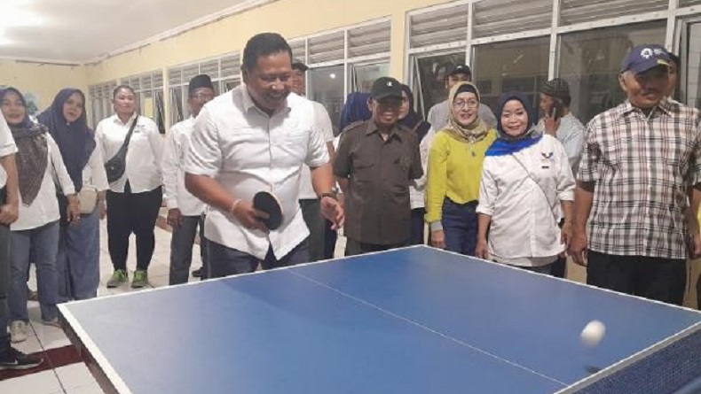 Partai Perindo Jaktim Gelar Turnamen Tenis Meja 8 Hari di Pisangan Timur