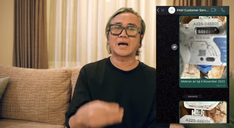 Cuma Tinggal Berdua, Musisi Ini Syok Tagihan Air PAM Sebulan Kena Rp2 Juta: Masuk Akal Gak?