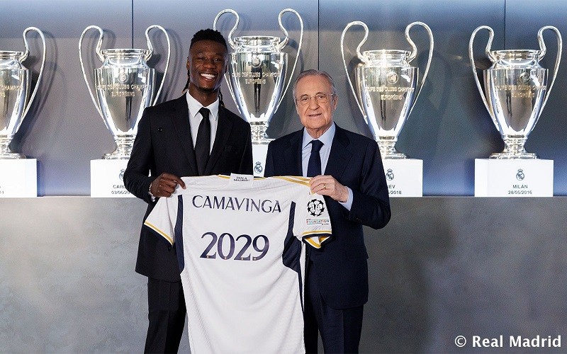 Real Madrid Umumkan Perpanjangan Kontrak Eduardo Camavinga