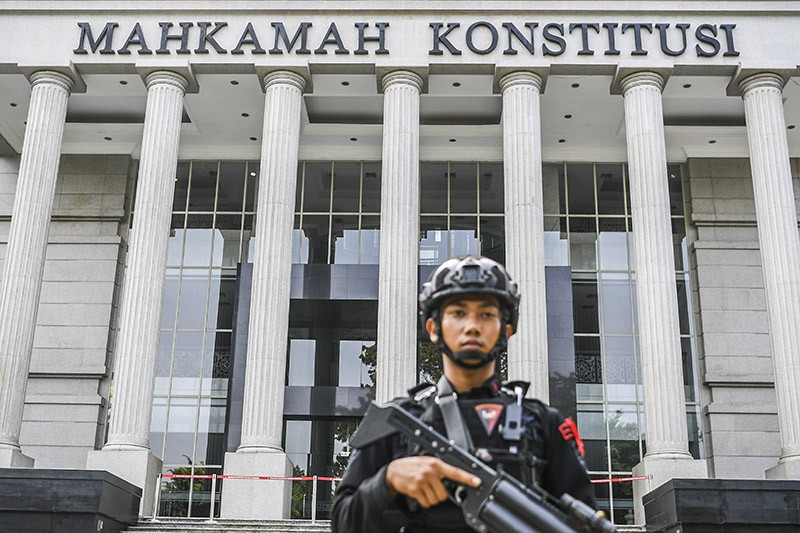 Polri Beri Pengamanan Khusus ke Hakim MK Selama Sidang Sengketa Pemilu 2024