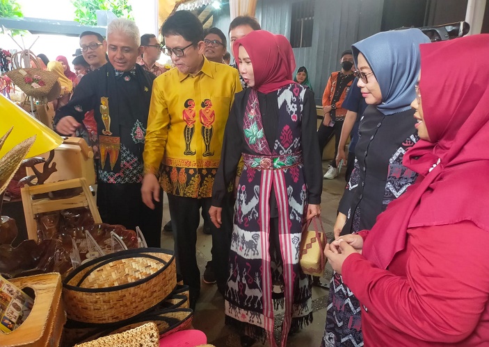 Ikuti Pameran Ekonomi Kreatif, UMKM Bojonegoro Hadirkan Produk Unggulan  