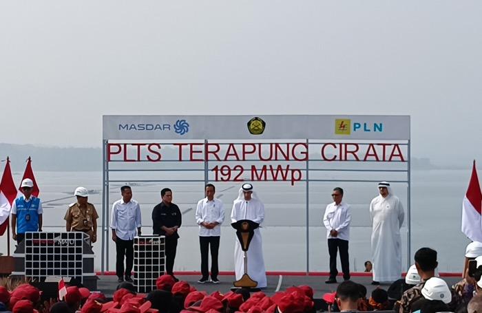 Gandeng UAE, Jokowi Minta Kapasitas PLTS Cirata Ditingkatkan Jadi 500 MWp
