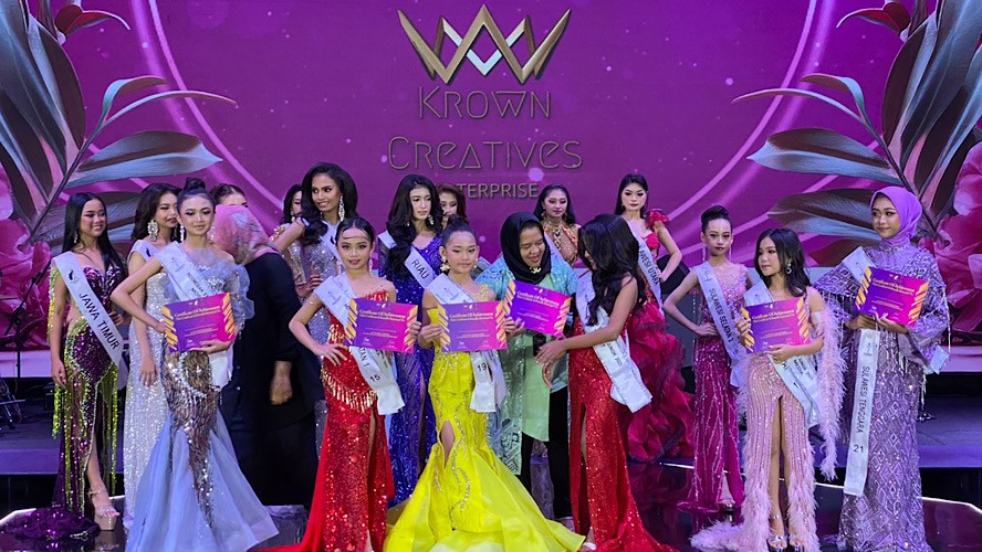 Selamat! Gadis-Gadis Cantik Ini Menangkan Kontes Indonesian Stars Search & Miss Teen Beauty Indonesia 2023