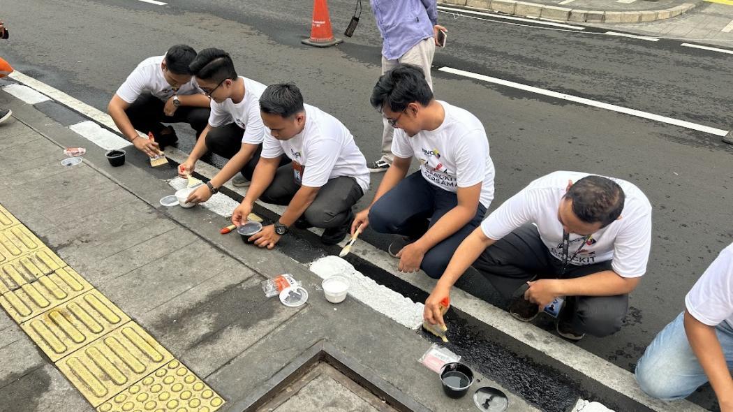 MNC Group Percantik Kawasan Kebon Sirih Lewat Penataan Lingkungan