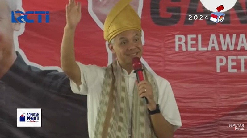 Ganjar Silaturahmi dengan Warga Sumut, Ibu-Ibu Mengeluh Harga Bahan Pokok Naik