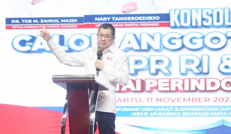 HT Optimistis Perolehan Suara Perindo di DKI Jakarta akan Maksimal