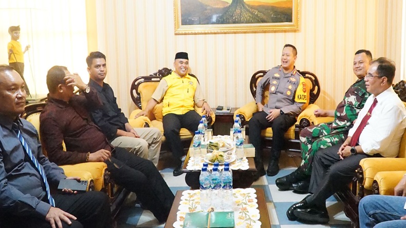 Jelang Masa Kampanye Pemilu 2024, Polresta Bandung Safari ke Parpol