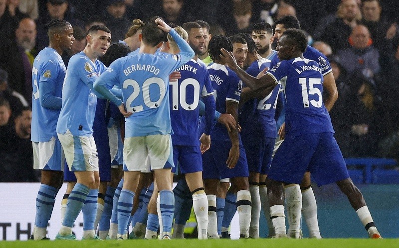 Hasil Liga Inggris 2023/2024: Drama 8 Gol! Man City Ditahan Imbang Chelsea