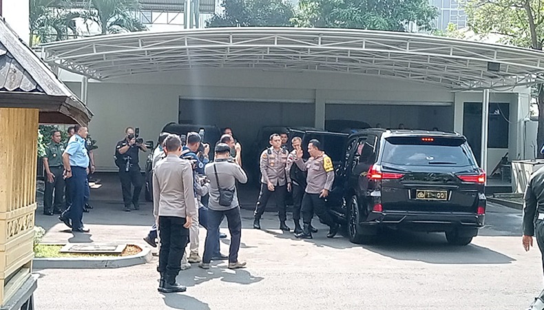 Jenderal Agus Subiyanto Dikunjungi Kepala Staf-Kapolri Jelang Fit And Proper Test Calon Panglima TNI