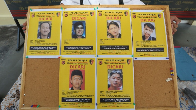3 Pelaku Pembacokan di Haurwangi Cianjur Tertangkap, 6 Orang Buron