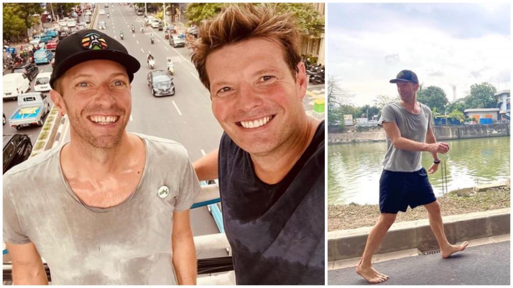Chris Martin Coldplay Nyeker saat Jalan-Jalan di Jakarta, Netizen: Nyari Nasi Uduk Ya?