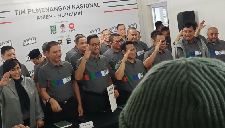 Ini Daftar Nama-Nama Timnas Anies-Cak Imin di Pilpres 2024
