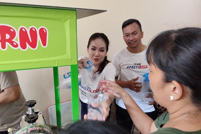 Caleg Perindo Beri Pelatihan UMKM Jualan Es Tebu untuk Dorong Kesejahteraan Masyarakat