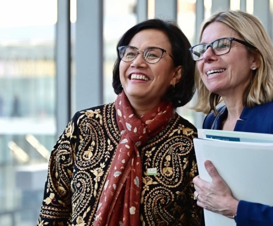 Momen Sri Mulyani Curhat dengan Managing Director Bank Dunia