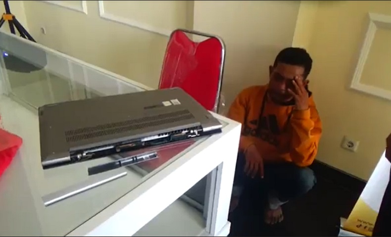 Pria di Surabaya Babak Belur Dihajar Warga usai Tepergok Curi Laptop
