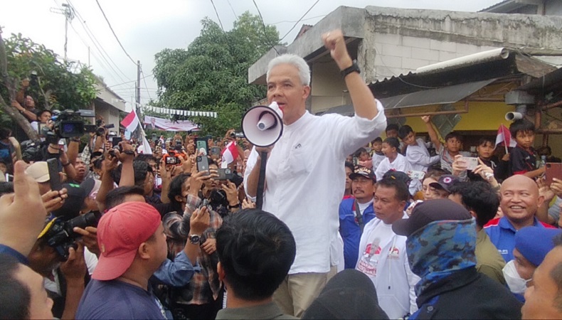 Ganjar Pranowo Diskusi dengan Elemen Buruh di Tangerang, Ini Hasilnya