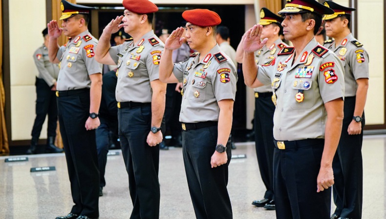 13 Pati Polri Naik Pangkat, Ini Daftarnya