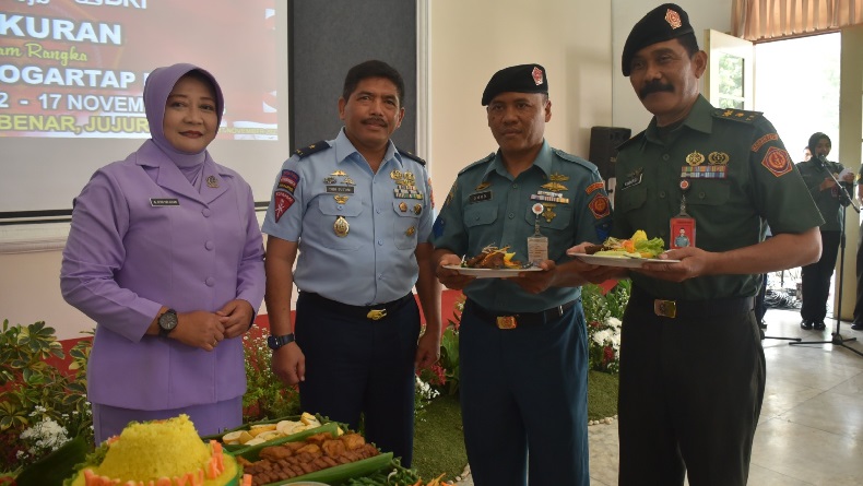 Syukuran HUT ke-51 Kogartap II Bandung, Kasgartap Imbau Jajaran Tingkatkan Jiwa Korsa Kesatuan