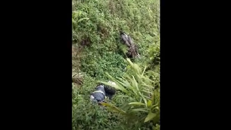 Pengendara Motor Ditemukan Tewas di Parit Jalinsum Afdeling 3 Labusel