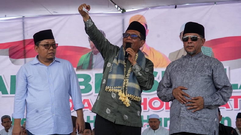 Selawat dan Istigasah Bareng IKAMA, Mahfud Didoakan Jadi Khalifah Pemimpin Indonesia 
